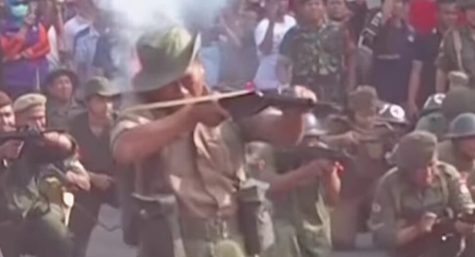 Parade Surabaya Juang yang digelar beberapa tahun lalu (istimewa/ surabayakabarmetro.com)