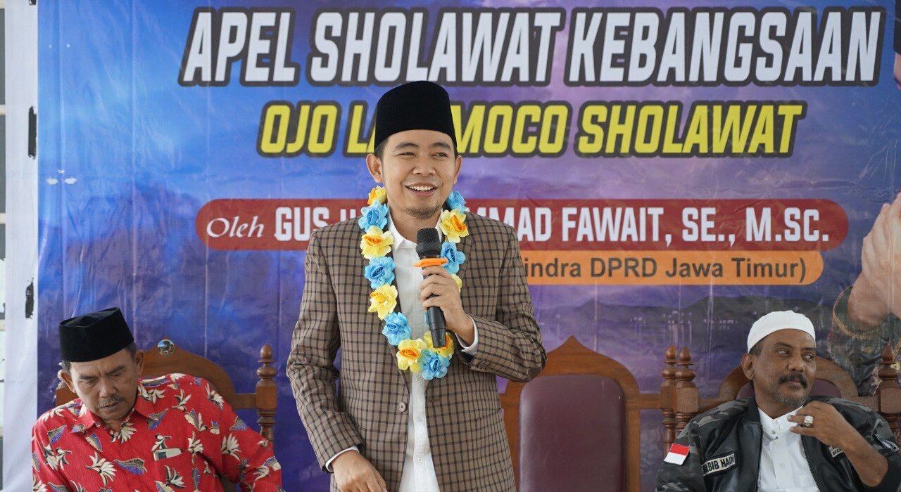 Presiden Laskar Sholawat Nusantara Muhammad Fawait atau Gus Fawait memuji Kapolri yang salurkan hewan kurbn ke pesantren (istimewa/ surabayakabarmetro.com)