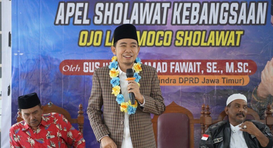 Presiden Laskar Sholawat Nusantara Muhammad Fawait atau Gus Fawait memuji Kapolri yang salurkan hewan kurbn ke pesantren (istimewa/ surabayakabarmetro.com)