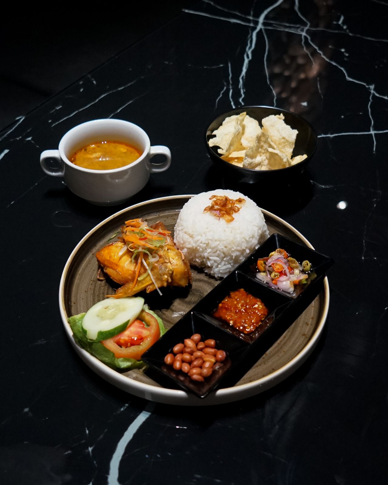 Salah satu menu di Hedon Estate Kitchen& Lounge Surabaya (istimewa/ surabayakabarmetro.com)