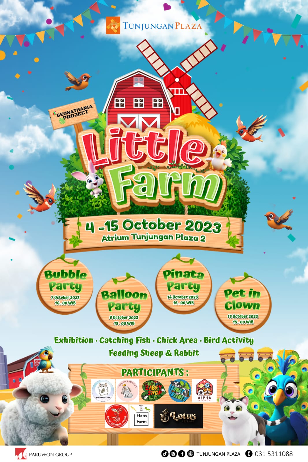 Little Farm di Tunjungan Plaza Surabaya (istimewa/ surabayakabarmetro.com)