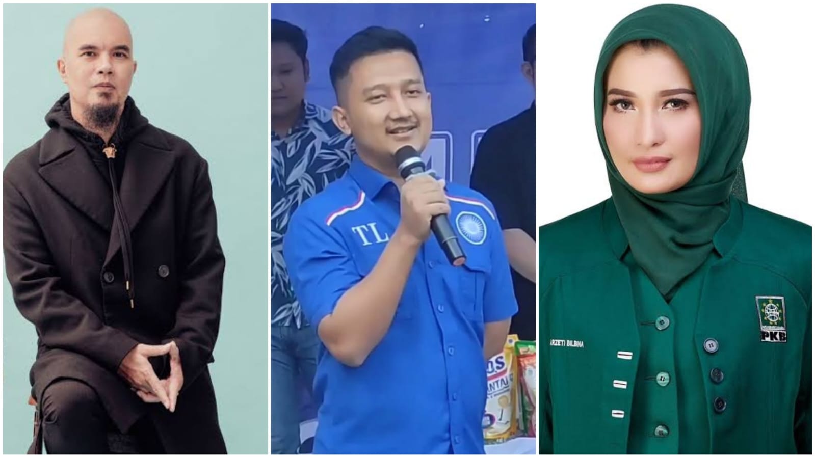 Daftar Caleg Artis DPR RI yang Bertarung di Dapil Jatim 1, Ada Arzeti Bilbina, Ahmad Dani hingga Tom Liwafa (istimewa)