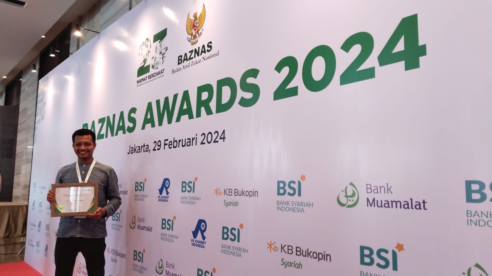 Jadi LAZ Propinsi Pengumpulan Terbaik Baznas Awards, Taman Zakat Punya Mimpi Besar untuk Masyarakat (istimewa/ surabayakabarmetro.id)