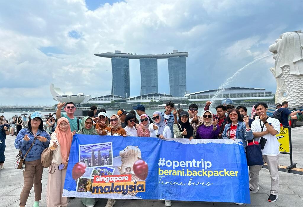 Serunya Liburan Murah Bareng Berani Backpacker, Wanita Surabaya Auto Jadi Content Creator (istimewa/ surabayakabarmetro.id)