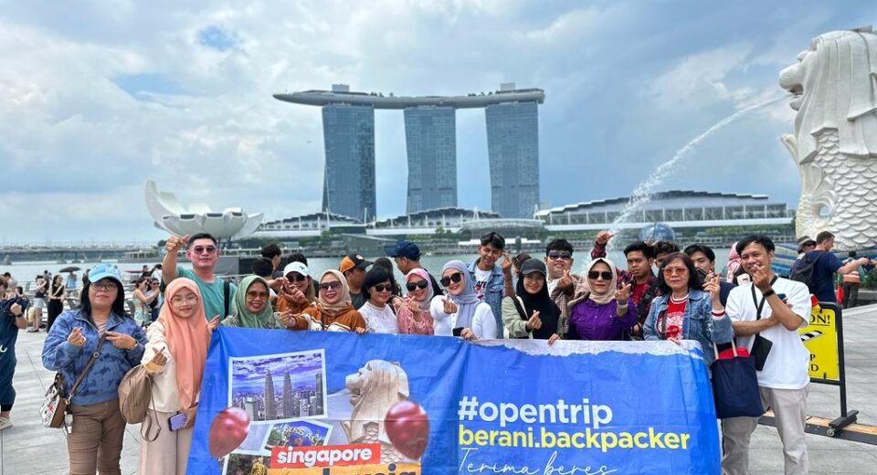 Serunya Liburan Murah Bareng Berani Backpacker, Wanita Surabaya Auto Jadi Content Creator (istimewa/ surabayakabarmetro.id)