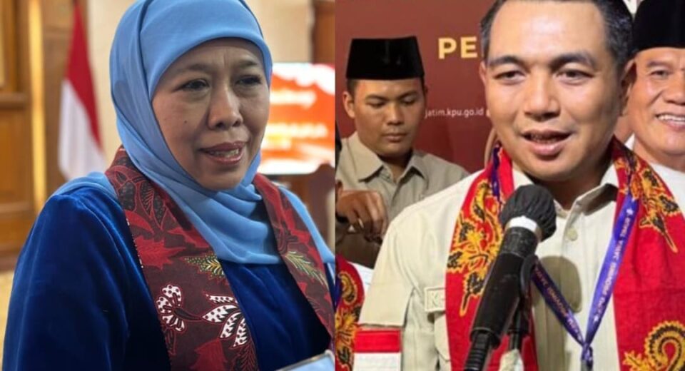 Survei ARCI Sebut Duet Khofifah dan Kader Gerindra Ini Bisa Jadi Alternatif di Pilgub Jatim 2024: Diterima Semua Parpol (istimewa/ surabayakabarmetro.id)