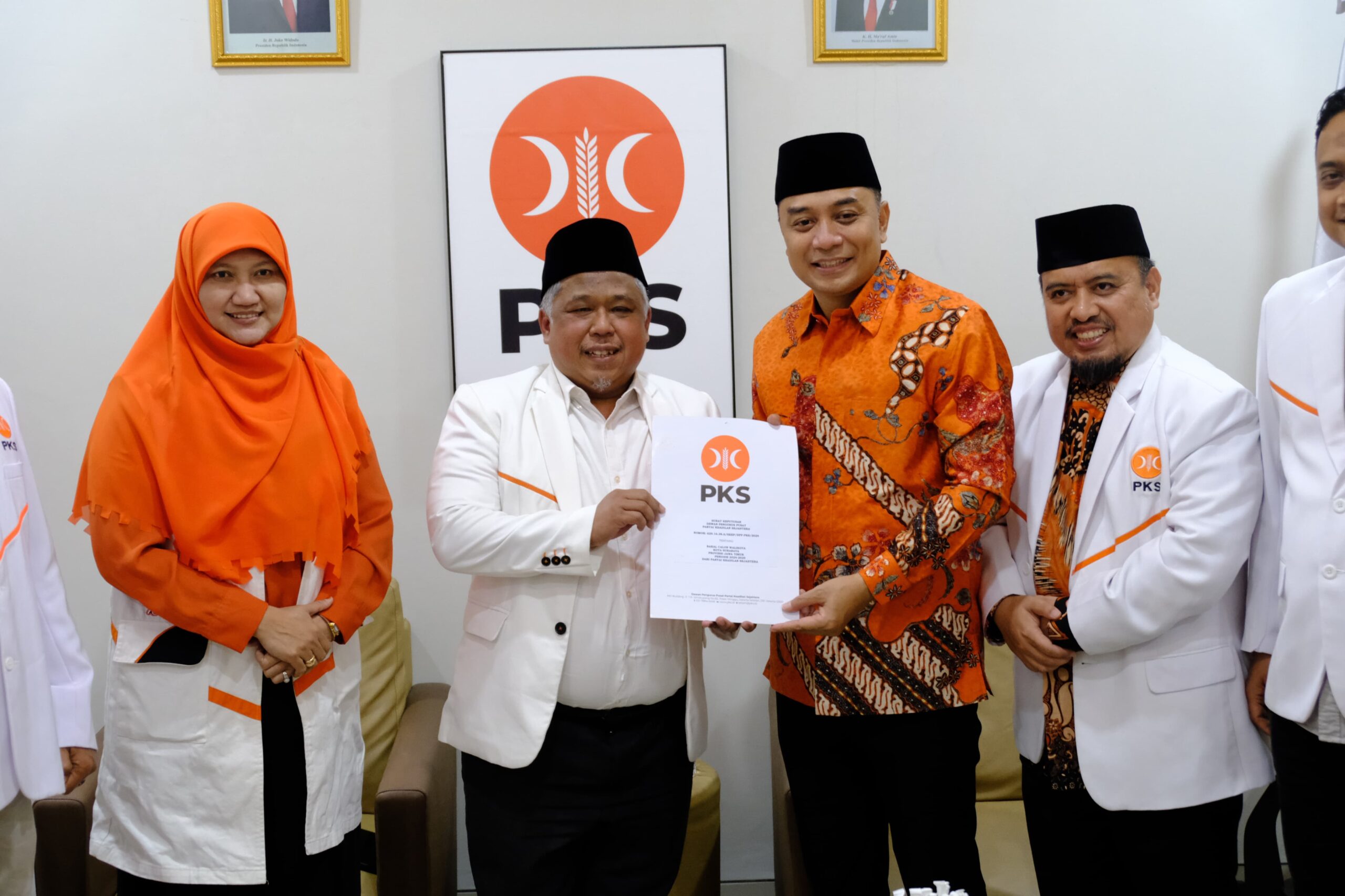 Resmi, PKS Jatim Dukung Eri Cahyadi Maju di Pilwali Surabaya 2024, Kang Irwan: Kami Percaya (istimewa/ surabayakabarmetro.id)