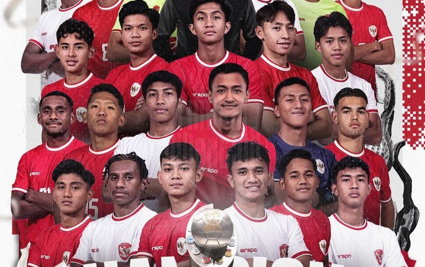 Tumbangkan Thailand, Timnas Indonesia Juaara Piala AFF U19 2024 di Surabaya (istimewa/ surabayakabarmetro.id)