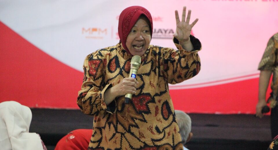 Bacagub Jatim, Risma Temui Para Pelaku UMKM Pahlawan Ekonomi, Bongkar Rahasia Sukses (istimewa/ surabayakabarmetro.id)