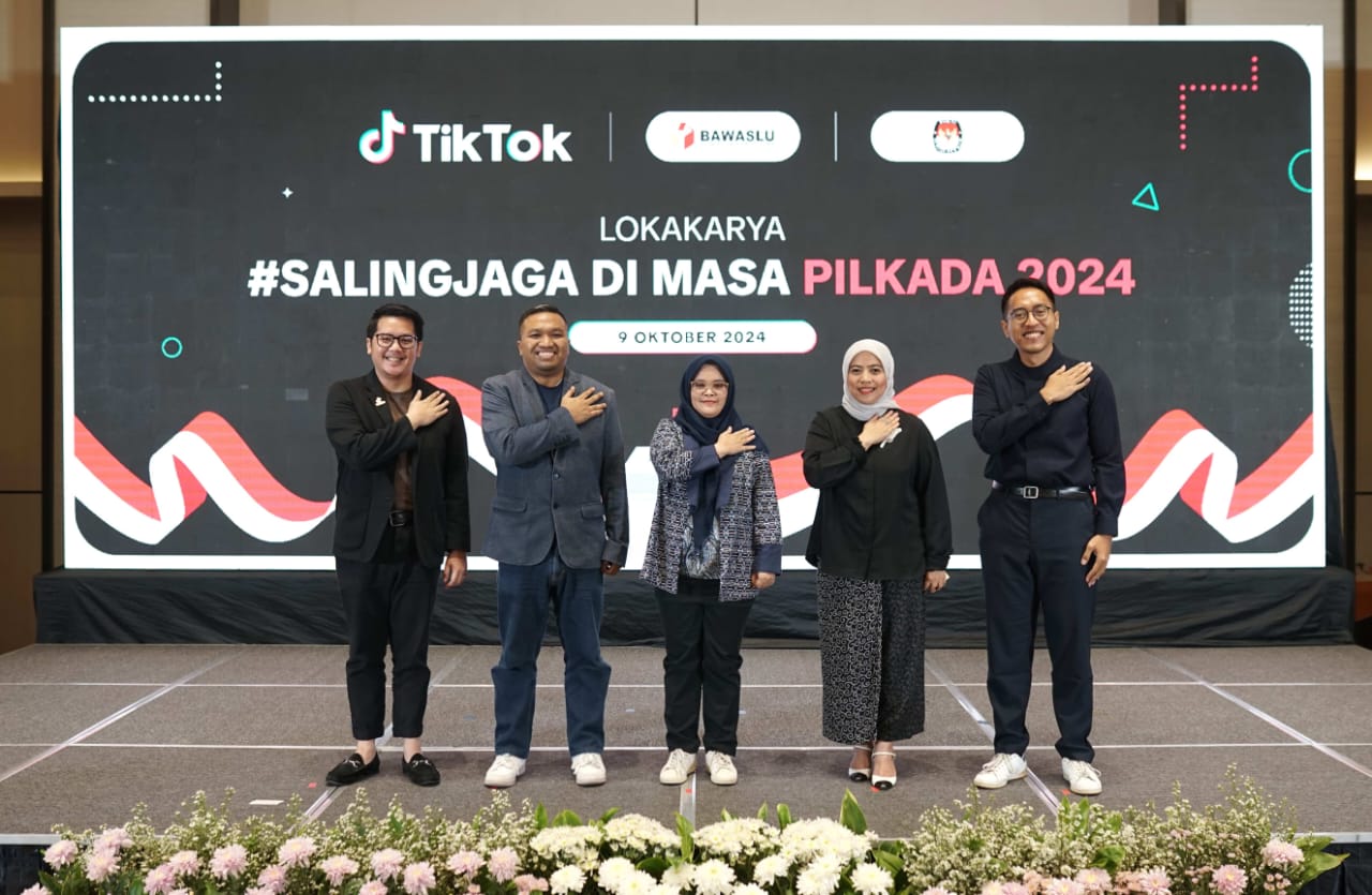 Pelototi Konten yang Langgar Atura saat Pilkada 2024, TikTok Gandeng Bawaslu (istimewa/ surabayakabarmetro.id)