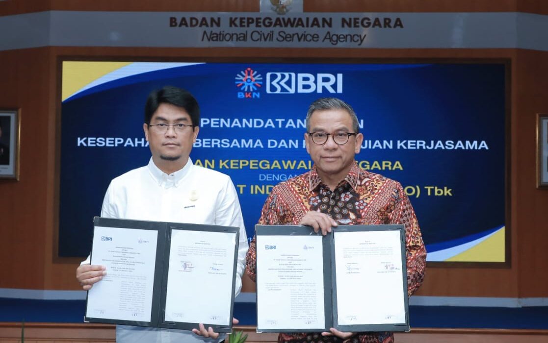 Tingkatkan Layanan Perbankan BRI Perkuat Sinergi dengan Badan Kepegawaian Negara (istimewa/ surabayakabarmetro.id)