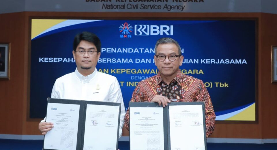 Tingkatkan Layanan Perbankan BRI Perkuat Sinergi dengan Badan Kepegawaian Negara (istimewa/ surabayakabarmetro.id)