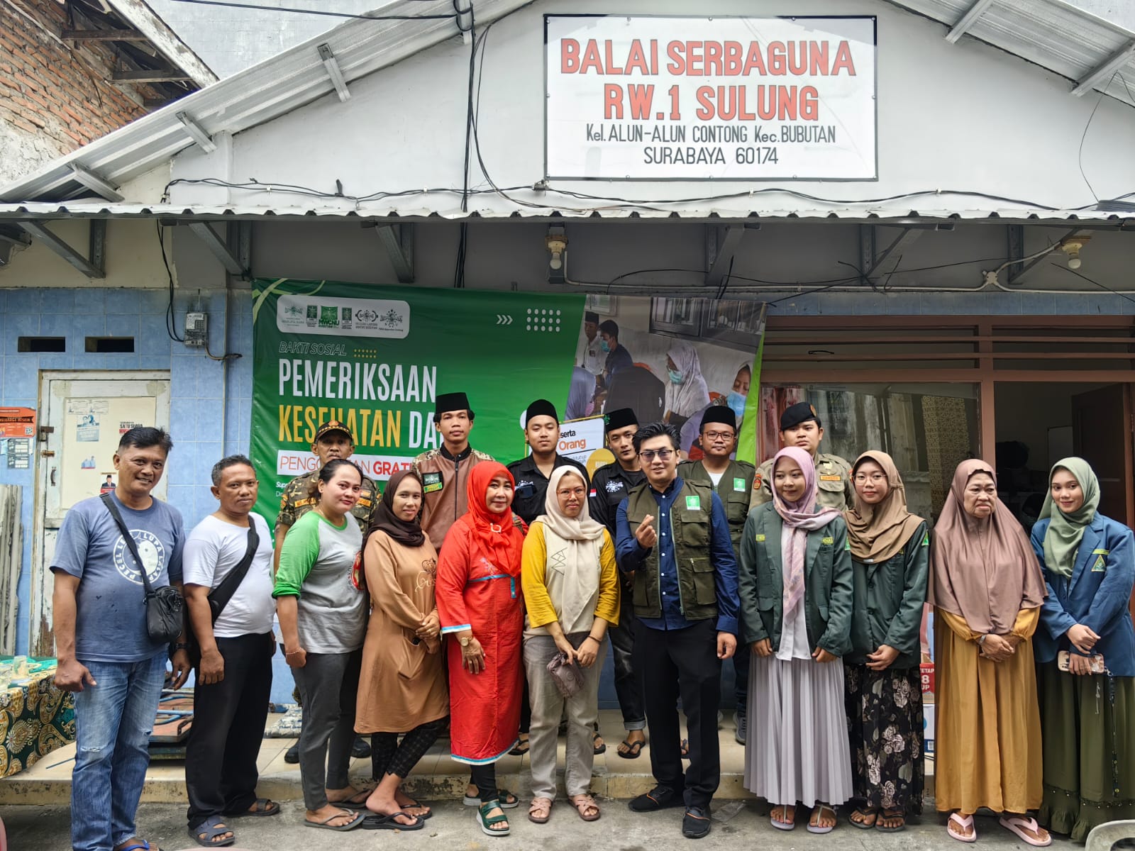 Cara LKNU Surabaya Perlngati Hari Ibu, Gelar Pemeriksaan Kesehatan Gratis di Bubutan (istimewa/ surabayakabarmetro.id)