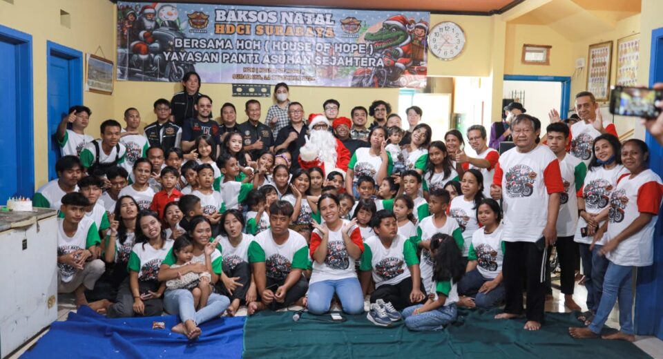 Rayakan Natal 2024, HDCI Surabaya Gelar Baksos untuk Puluhan Anak Panti Asuhan (istimewa/ surabayakabarmetro.id)