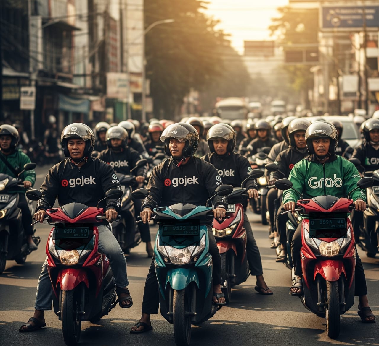 Driver Online di Jatim Dukung Potongan Komisi 20 Persen: Tidak Masalahh karena Banyak Benefit (istimewa/ surabayakabarmetro.id)