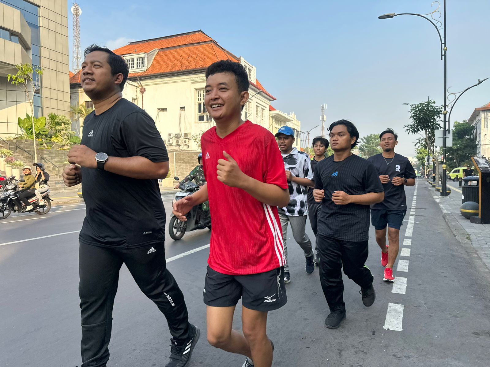 Cara Karang Taruna Surabaya Peringati Hari Anak Nasional, Ajak Bangun Kebiasaan Olahraga Pagi (istimewa/ surabayakabarmetro.id)