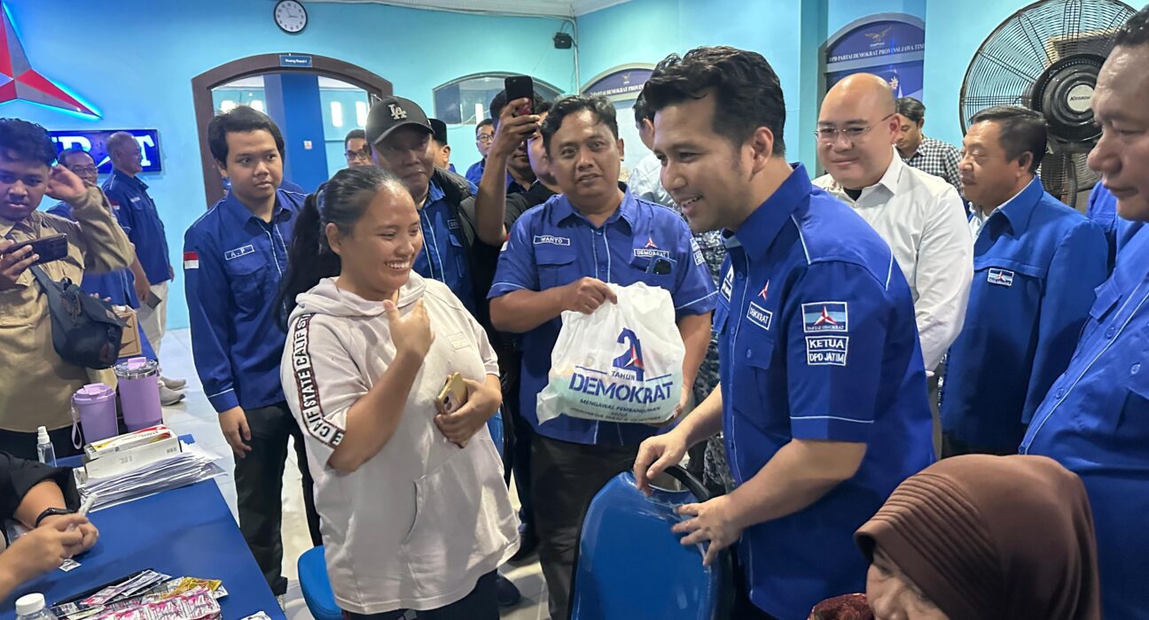 Jawaban Terbaru Emil Dardak saat Tahu Dirinya Dapat Dukungan Jadi Ketua Demokrat Jatim Lagi: Kita Kaget (istimewa/ surabayakabarmetro.id)