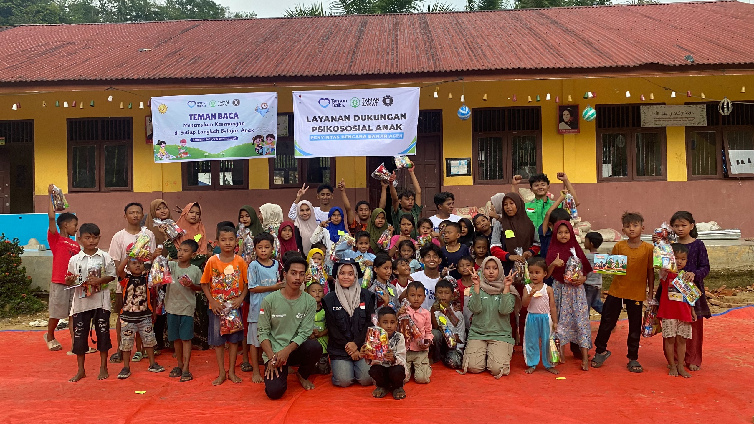 Bantu Warga Aceh Tamiang yang Jadi Korban Bencana, Teman Baik Terus Lakukan Pendampingan (istimewa/ surabayakabarmetro.id)
