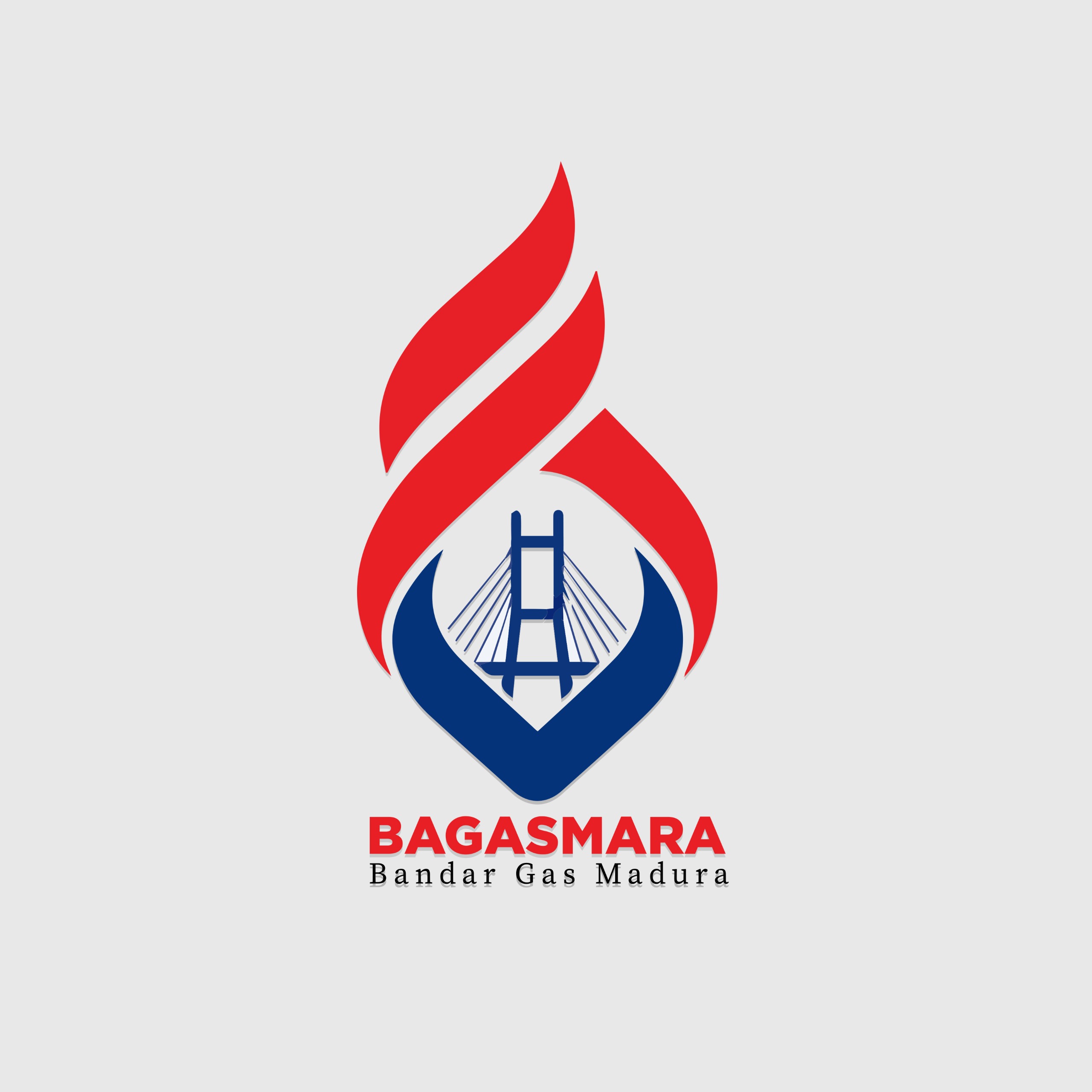 Logo Bandar Gas Madura atau Bagasmara
