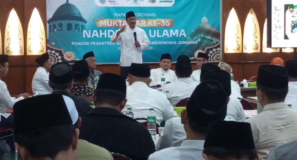 Panitia Pelaksana atau Organizing Committee (OC) Muktamar Ke-35 Nahdlatul Ulama (NU) bergerak cepat untuk mematangkan seluruh rangkaian persiapan hajat besar warga Nahdliyin tersebut (istimewa/ surabayakabarmetro.id)