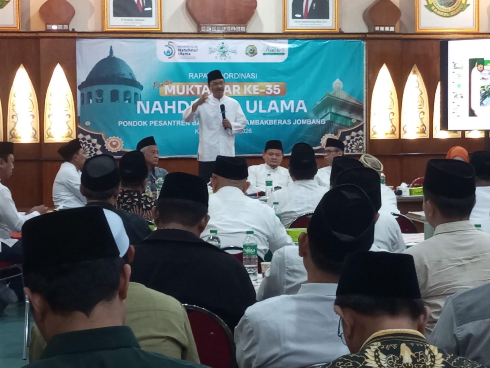 Panitia Pelaksana atau Organizing Committee (OC) Muktamar Ke-35 Nahdlatul Ulama (NU) bergerak cepat untuk mematangkan seluruh rangkaian persiapan hajat besar warga Nahdliyin tersebut (istimewa/ surabayakabarmetro.id)