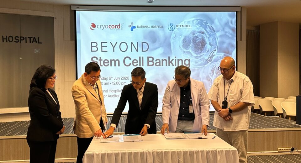 National Hospital dan CryoCord Tandatangai MoU, Wujudkan Perluasan Akses Terapi Sel Punca di Indonesia (istimewa/ surabayakabarmetro.id)