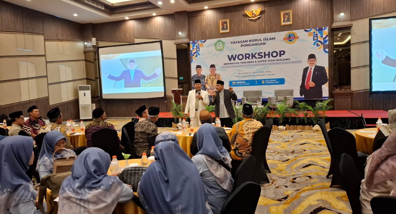Ratusan Guru Nurul Islam Gresik Tingkatkan Skill dengan Ikuti Workshop untuk Sambut Tahun Ajaran Baru (istimewa/ surabayakabarmetro.id)