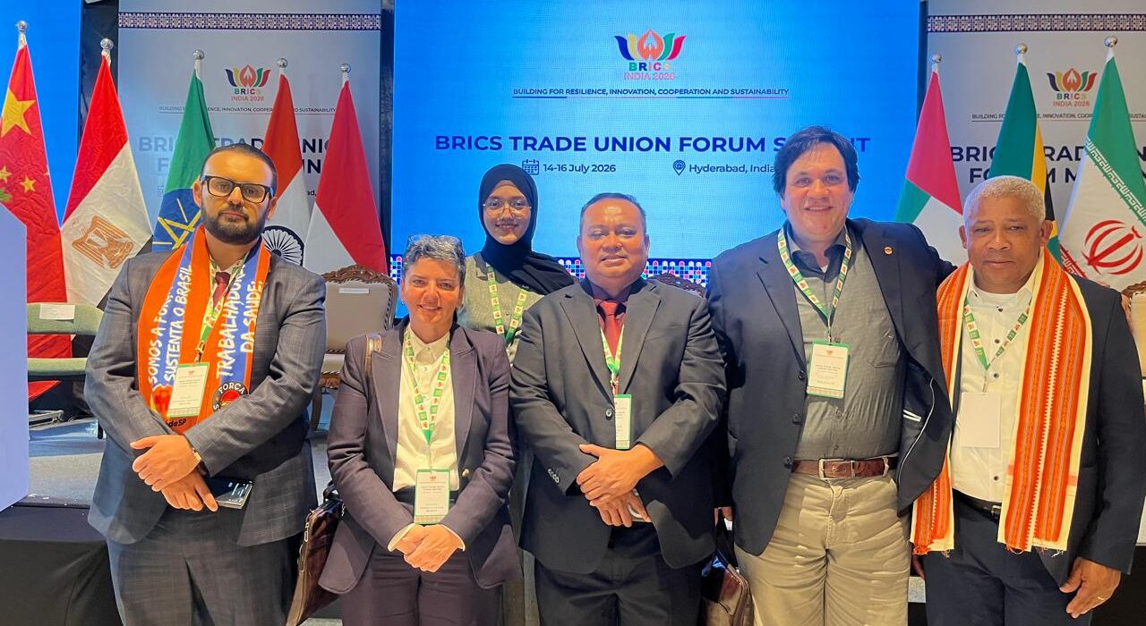 KSPSI AGN Wakili dan Pimpin Plenary Session Laporan Sidang Paralel di BRICS Trade Union Forum Meeting 2026 di India (istimewa/ surabayakabarmetro.id)