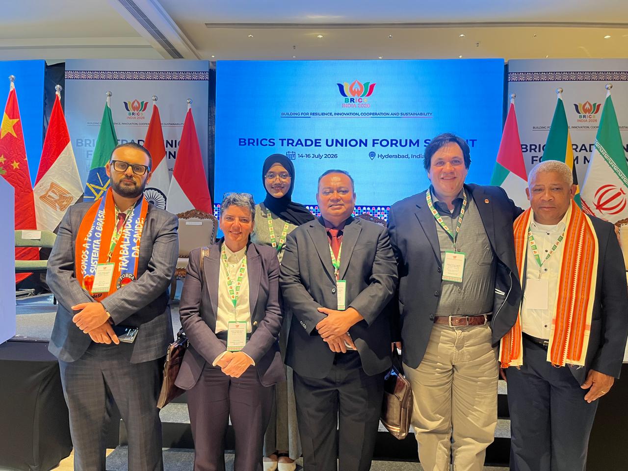 KSPSI AGN Wakili dan Pimpin Plenary Session Laporan Sidang Paralel di BRICS Trade Union Forum Meeting 2026 di India (istimewa/ surabayakabarmetro.id)