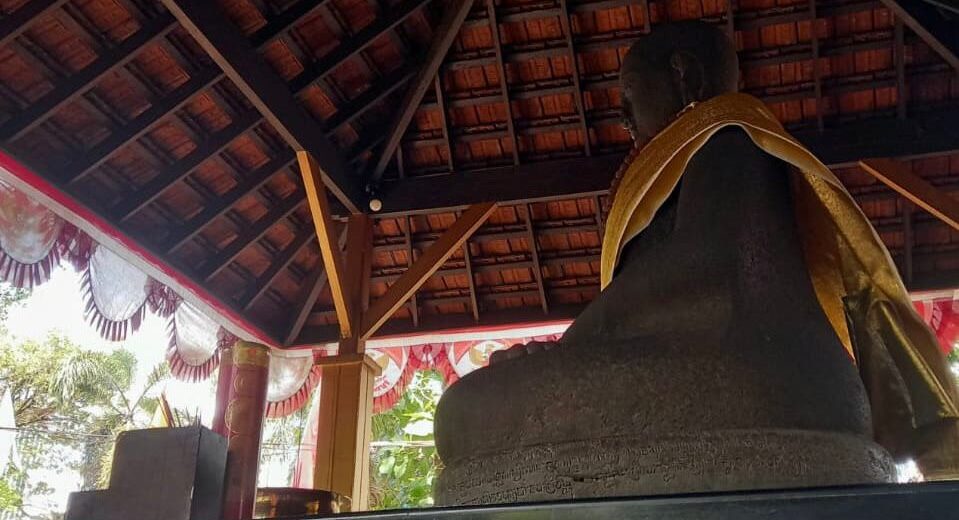 Joko Dolog, Kisah Arca Tua yang Diam-diam Menyimpan Sejarah Panjang Surabaya (surabayakabarmetro.id/ Alya Sabila)