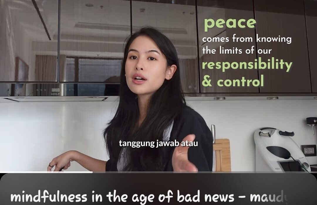 Sosok Maudy Ayunda, Ramai Jadi Perbincangan karena Bahas Mindfulness In The Age of Bad News (YouTube/ Maudy Ayunda)